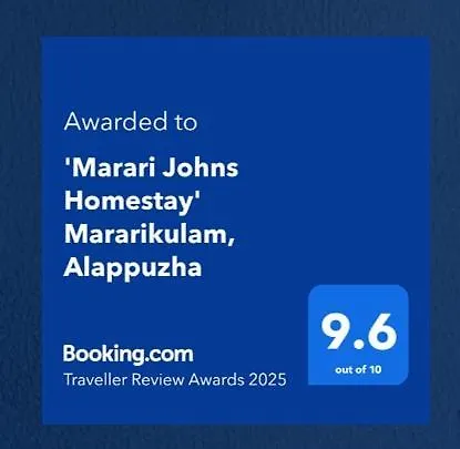 Pansiyon 'Marari Johns Homestay' Mararikulam, Alappuzha